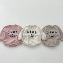 Load image into Gallery viewer, Y9371LS-Autumn baby bear letter print cotton long-sleeved bodysuit