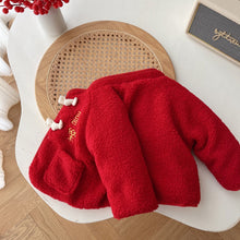 Load image into Gallery viewer, AY224SE-Winter Retro Joyful Padded New Year Greetings Dress