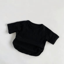 Load image into Gallery viewer, 2129SE-Summer thin bamboo cotton short-sleeved top