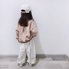 Load image into Gallery viewer, 179PCW-Autumn and winter Japanese terry casual reversible parent-child color matching tops