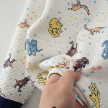 Load image into Gallery viewer, T3C642JG-Autumn and winter children's air cotton Japanese style home clothes suit