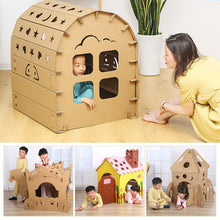 Load image into Gallery viewer, 26558AC-Parent-child interactive handmade DIY cardboard toy cardboard