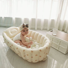 Load image into Gallery viewer, yt021AC-Korean style children's bathroom portable inflatable bathtub