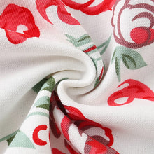 Load image into Gallery viewer, 9102TG-Autumn European and American children's round neck floral elastic waist pants two-piece suit