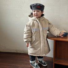 Load image into Gallery viewer, D90391SE-Winter luminous strip mid-length down jacket