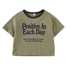 Load image into Gallery viewer, X83629SE-Children's summer cotton short-sleeved bottoming top