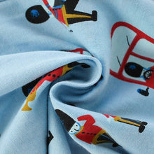 Load image into Gallery viewer, 8358TG-malwee summer dress European and American military team print round neck short-sleeved top + shorts two-piece set