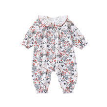 Load image into Gallery viewer, <Taiwan Pavilion> D23256LS-Autumn doll collar cotton forest long-sleeved romper (without hat)