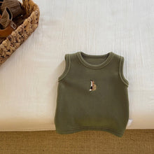 Load image into Gallery viewer, D23318SE-Men and women's embroidered thick warm vest