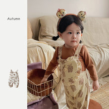 將圖片載入圖庫檢視器 2303229LS-時尚愛心毛線兔背帶連身衣