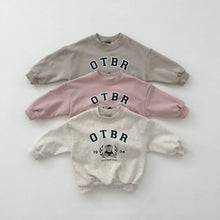 Load image into Gallery viewer, Y8352TG-Autumn Bear Letter Printed Long Sleeve Sweater + Pants Two-piece Set