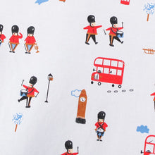 Load image into Gallery viewer, 8359TG-malwee summer casual printed round neck boy two-piece suit