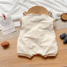 Load image into Gallery viewer, 2402227LS- Summer thin round neck bear sleeveless short climbing clothes