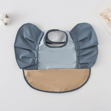 Load image into Gallery viewer, 111902AC-Danish children's flying sleeve wings PU waterproof and anti-dirty bib