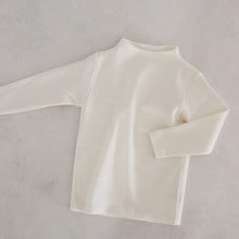 Load image into Gallery viewer, Y7312SE-Autumn baby solid color stand collar cotton long sleeve top