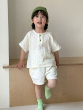 Load image into Gallery viewer, XZ250310JG-Summer thin cotton gauze home upper and lower set