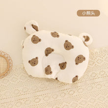 Load image into Gallery viewer, 8013AC-0-1 years old sweat-absorbent breathable cotton gauze baby anti-bias correction head shaping pillow