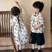 Load image into Gallery viewer, X86009TG- Summer floral Chinese suit & cheongsam dress