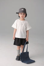 Load image into Gallery viewer, BB-2402SE-Japanese style spring and summer boys and girls wide cuffs short-sleeved T-shirt parent-child wear