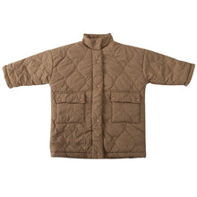 Load image into Gallery viewer, D83303SE-Winter medium-length solid color thick warm water-repellent jacket