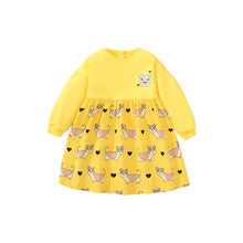 Load image into Gallery viewer, S1609DS-Little maven autumn cotton European and American cat girl dress