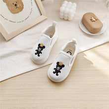 Load image into Gallery viewer, 20509AC- Spring and Autumn Bear Children's Canvas Shoes