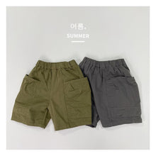 Load image into Gallery viewer, 1193PA-Japanese style all-match casual work shorts for small and medium-sized children