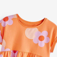 Load image into Gallery viewer, 9313DS-malwee European and American girls round neck short sleeve dress princess dress