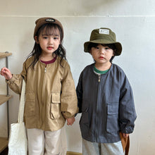 Load image into Gallery viewer, Q83058SE-Korean children's cardigan workwear jacket