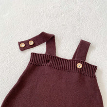 將圖片載入圖庫檢視器 86142SE-秋季韓版荷葉矮新針織外套&針織吊帶包屁