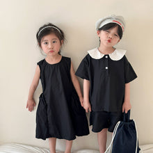 Load image into Gallery viewer, C85216TG-Summer Boys' Suit Girls' Dress Brother and Sister Outfit