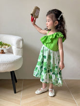Load image into Gallery viewer, Y7293DS-Summer Korean style sleeveless flower princess dress