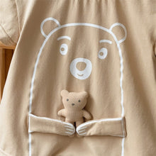 Load image into Gallery viewer, 2402273LS-Summer all-match bear short-sleeved bodysuit