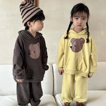 Load image into Gallery viewer, Q83230TG- Spring and Autumn Hooded Sports Plus Velvet Sweater + Trousers Two-piece Set