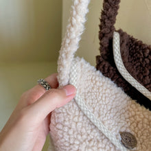 Load image into Gallery viewer, 21920AC-Autumn and winter matching artifact small cashmere girls shoulder bag