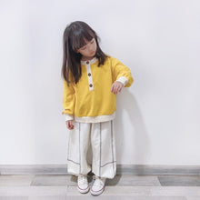 Load image into Gallery viewer, 179PCW-Autumn and winter Japanese terry casual reversible parent-child color matching tops