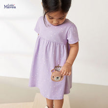 Load image into Gallery viewer, S1665DS-Little maven cute animal girl children's dress