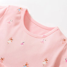 Load image into Gallery viewer, S1865DS-Summer Mouse Dancing Cotton Short Sleeve Dress