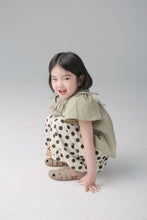 Load image into Gallery viewer, BB2419PCW-Summer Japanese Girls Solid Color Baby Shirt Woven Parent-child Top