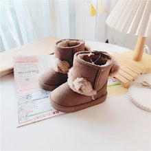 將圖片載入圖庫檢視器 35060AC-卡通加厚保暖兒童魔鬼氈雪靴