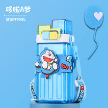 Load image into Gallery viewer, 6238AC-Cartoon children's square double drinking cup