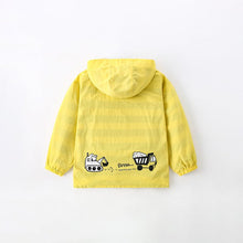 Load image into Gallery viewer, 9036SE- Spring and Autumn European and American Children's Hooded Zipper Casual Jacket
