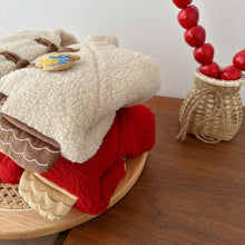 Load image into Gallery viewer, AY664SE-Winter children's quilted retro New Year's greetings jacket