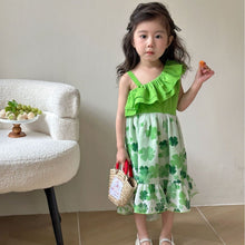 Load image into Gallery viewer, Y7293DS-Summer Korean style sleeveless flower princess dress