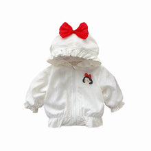 Load image into Gallery viewer, 2402233SE-Summer sweet bow lace ultra-thin breathable sun protection jacket