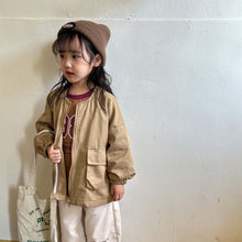 Load image into Gallery viewer, Q83058SE-Korean children's cardigan workwear jacket