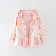 Load image into Gallery viewer, 8024SE-malwee autumn print hooded children's jacket