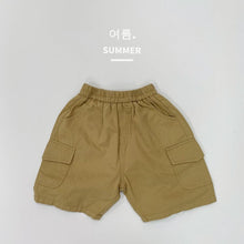 Load image into Gallery viewer, 1209PA-Japanese and Korean summer thin cotton workwear style six-point shorts