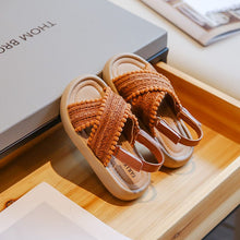 Load image into Gallery viewer, JW23-003AC-Retro beach casual soft-soled sandals