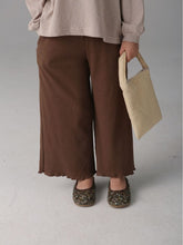 Load image into Gallery viewer, BB-2406PA-Japanese ribbed spring and summer wide-leg pants parent-child outfit